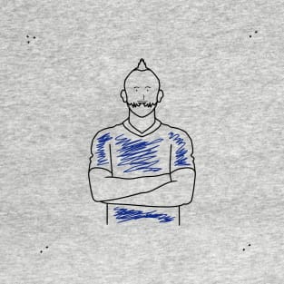 doodles of a man posing T-Shirt